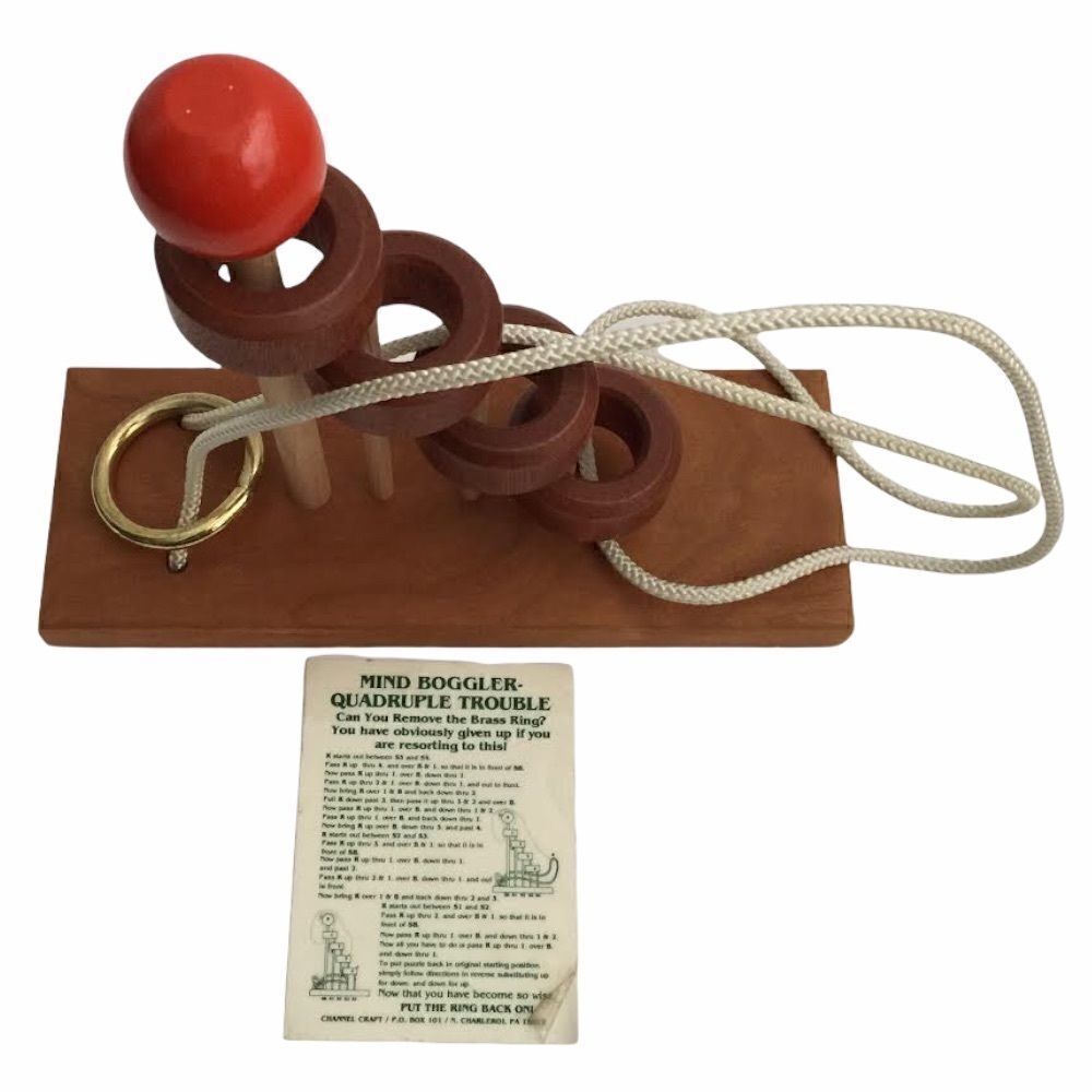 NWT Vintage Retro Mind Boggler Puzzle Game Made in USA